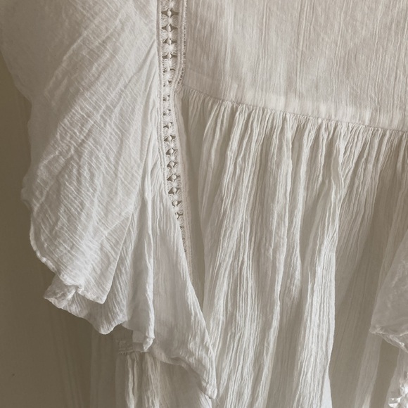 Magali Pascal 100% cotton white blouse. Size S. In excellent condition. - Picture 4 of 8